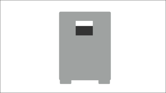 蓄電池のイラスト