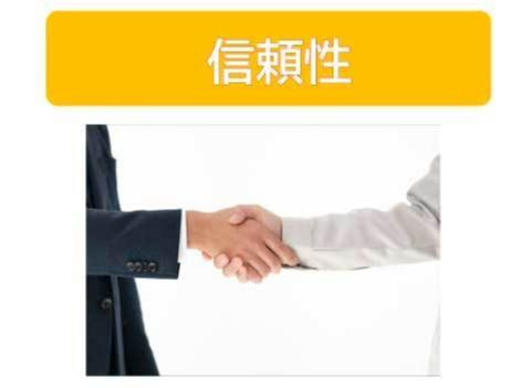 ビジネスマンと作業者がタッグを組んで信頼性アップ